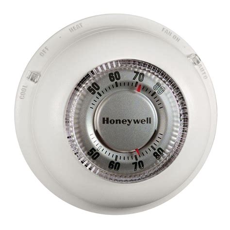 Honeywell Round Heat/Cool Thermostat-CT87N - The Home Depot