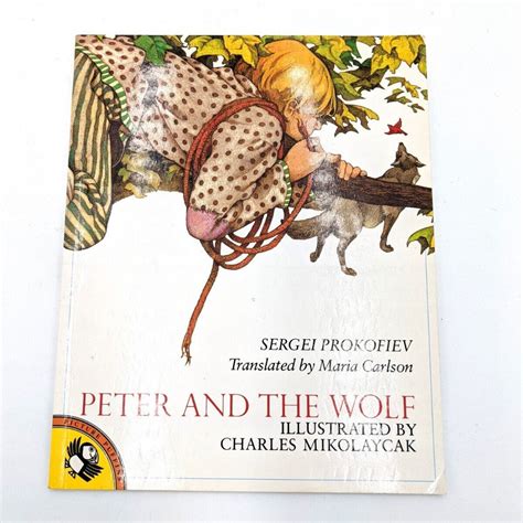 Peter and the Wolf by Sergei Prokofiev Illustrated by Charles - Etsy