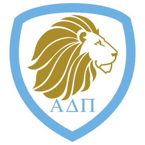 Alpha Delta Pi Lion Logo SVG | Alpha Delta Pi Lion Mascot vector File ...