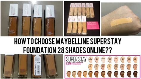 Maybelline Superstay Foundation Shades For Warm Undertone - malayrifa