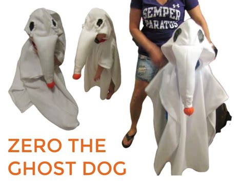 DIY Zero Ghost Dog Costume Tutorial | Faithfully Free