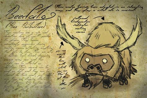 Beefalo (Don't Starve) | Fantasy Creatures | Pinterest