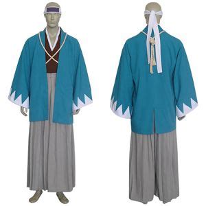 The standard Shinsengumi uniform consisted of the haori and hakama over ...