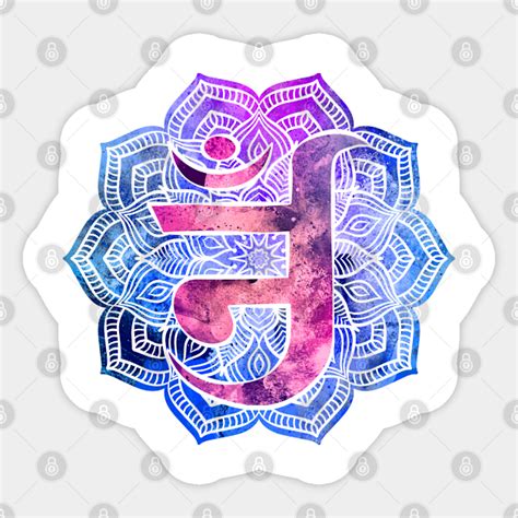 Jain Om - Jain symbol - Jain Om - Sticker | TeePublic