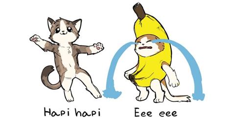 Hapi Hapi Eee eee | Sad Banana Cat | Know Your Meme