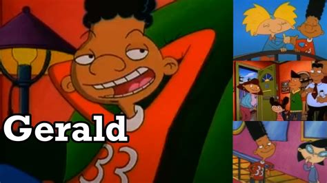 Hey Arnold! Gerald Johanssen Character Analysis - Arnold's Smart, Cool ...