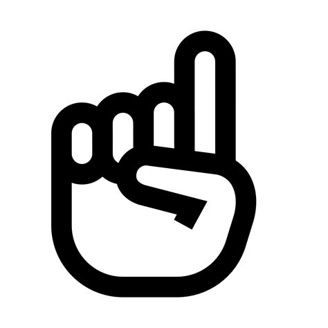 Index Finger Icon #37579 - Free Icons Library