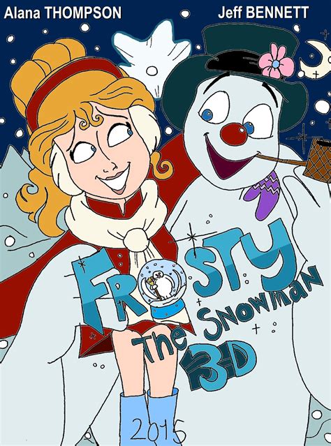 Frosty the Snowman 3-D poster | Frosty the snowmen, Sketches, Frosty