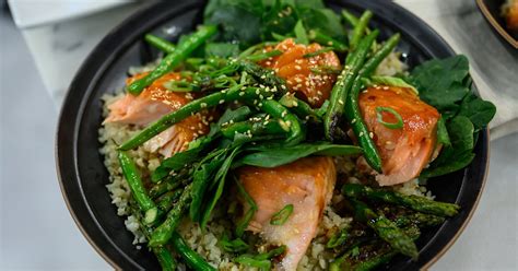 Salmon Power Bowls Recipe