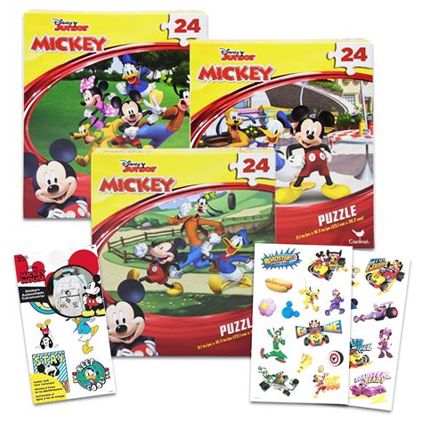 Buy Mickey Mouse Clubhouse Puzzle Bundle - 3 Pack Mickey and Friends ...