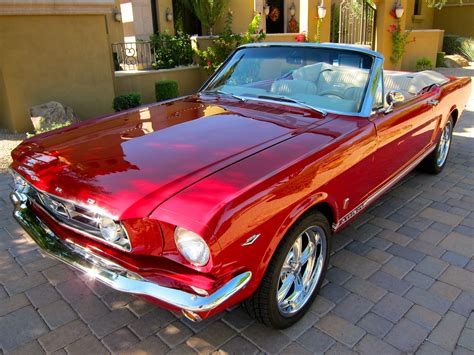 1966 Candy Apple Red Mustang Convertible | Cars i've owned ...