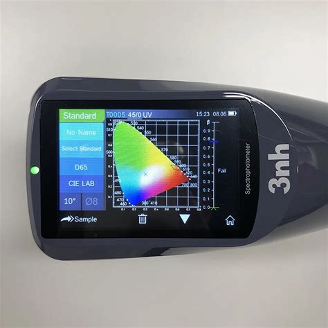 45/0 Precise Handheld Spectrophotometer To Replace BYK Gardner Spectro ...