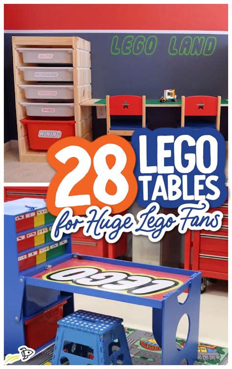 28 Lego Building Table Ideas - Spaceships and Laser Beams