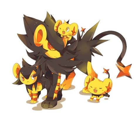 I really want a male shiny Luxray. Just cause I want to call it Tsuna ...