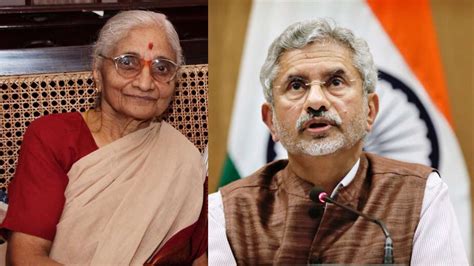 Union Minister S Jaishankar's mother Sulochana Subrahmanyam passes away ...