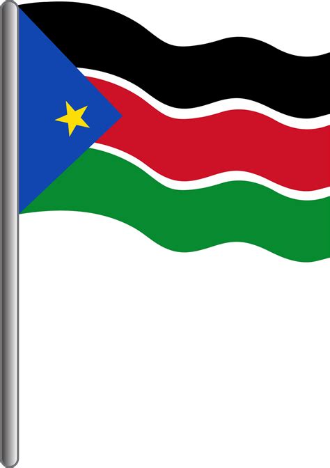 South Sudan flag PNG 22120630 PNG