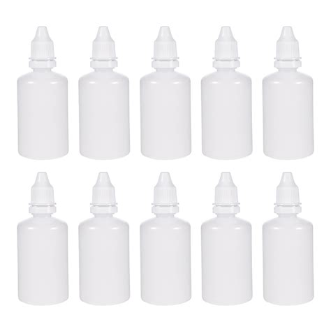 Plastic Dropper Bottle, 50ml/1.7 oz Small Mouth Drop Bottles Empty ...