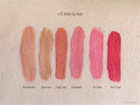 Good mat lipstick: Elf studio lip stain