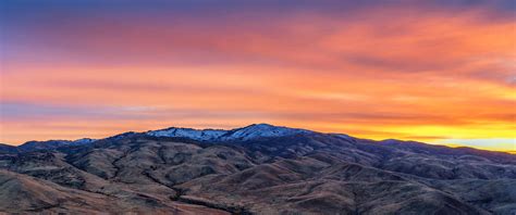 Sunrise Over Boise, Idaho