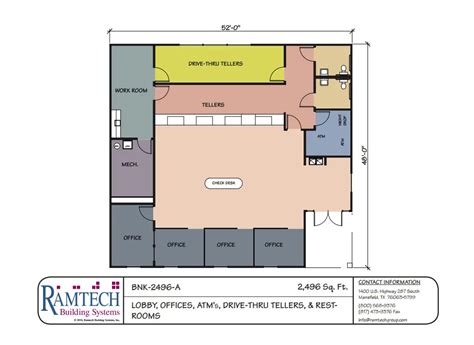 Ramtech relocatable and permanent modular building floor plans