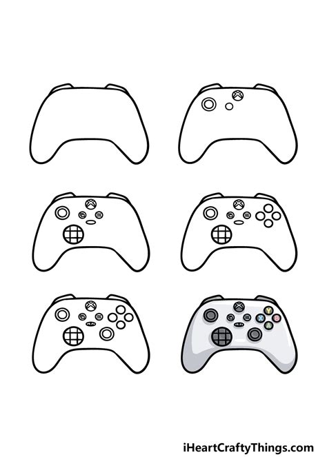 Xbox Game Controller Drawing - BEST GAMES WALKTHROUGH