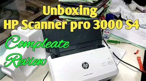 Unboxing Scanner pro 3000 S4 - YouTube