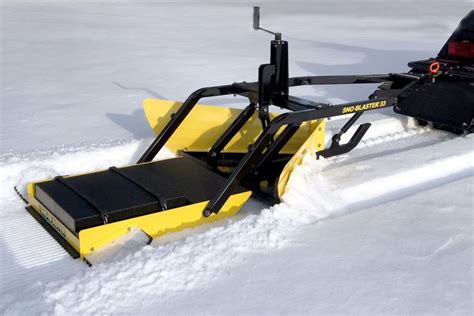 sno-blaster narrow trail snow groomer Plein Air, Atv Snow Plow, Atv ...