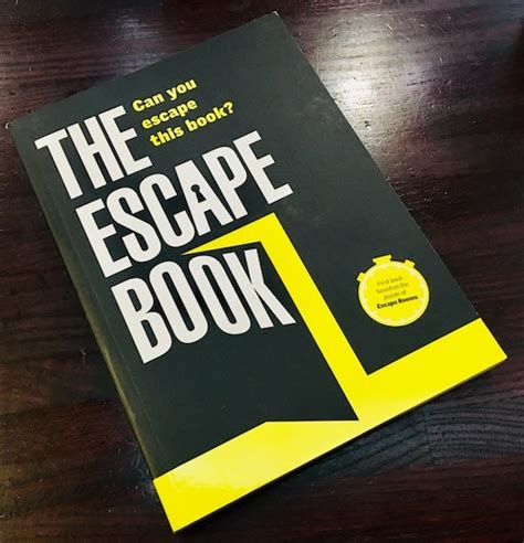 The Escape Book: Can you escape this book? [Review] - Room Escape Artist