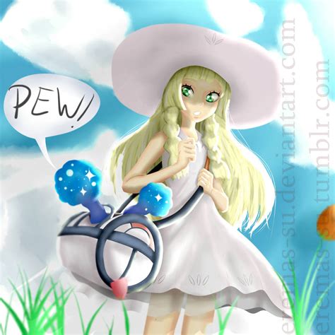 Lillie and Nebby - Pokemon Sun and Moon by Eremas-su on DeviantArt