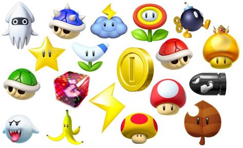 Find the Mario Kart Items Quiz