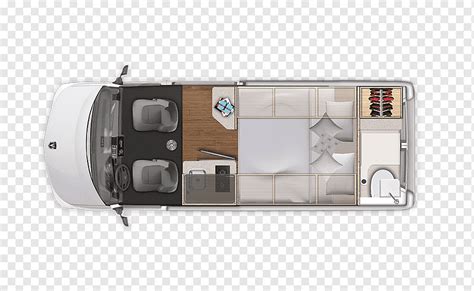 Campervans Hymer Motorhome Floor plan, house, van, plan, interior ...