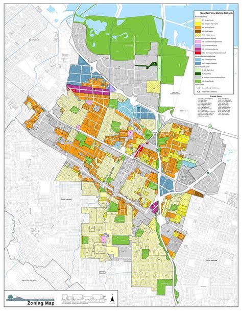 City of Mountain View Zoning Map - Mountain View Coalition for ...