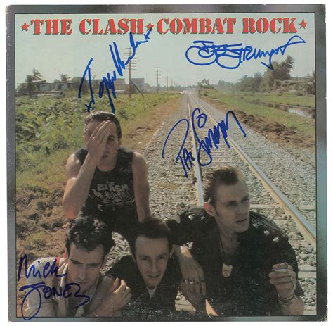 The Clash Signed Album