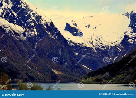 View from Balestrand, Norway Stock Photo - Image of balestrand, water ...