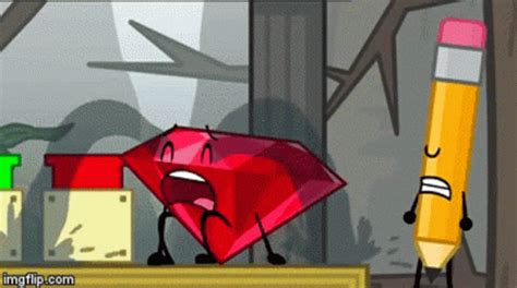 Bfdi Crying Diamond GIF - Bfdi CryingDiamond WorriedPencil - Discover ...