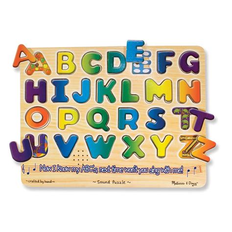 Knowledge Tree | Melissa And Doug See-Inside Alphabet Peg Puzzle