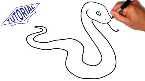 Simple Snake Drawing at GetDrawings | Free download