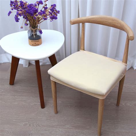 19"x19" Stretchy Dining Chair Seat Covers Removable Washable Chair Seat ...