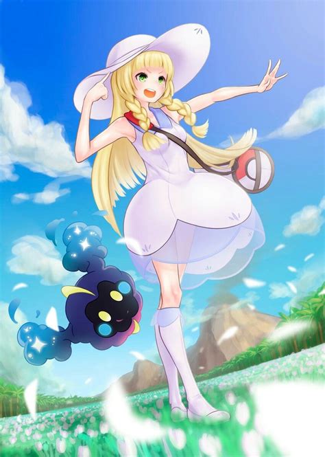 Lillie and nebby Pokemon Waifu, Pokemon Alola, Pokemon Comics, Pokemon ...