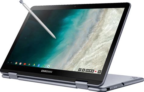 Samsung - Plus 2-in-1 12.2" Touch Screen Chromebook Intel Celeron 4GB ...