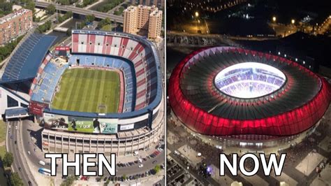 La Liga Stadiums Then & Now | TFC Stadiums - YouTube