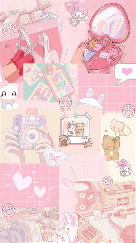 Download Aesthetic Pink Anime Girl Teary-Eyed Wallpaper | Wallpapers.com