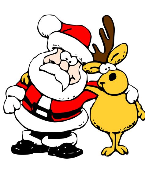 Free Santa Reindeer Cliparts, Download Free Santa Reindeer Cliparts png ...