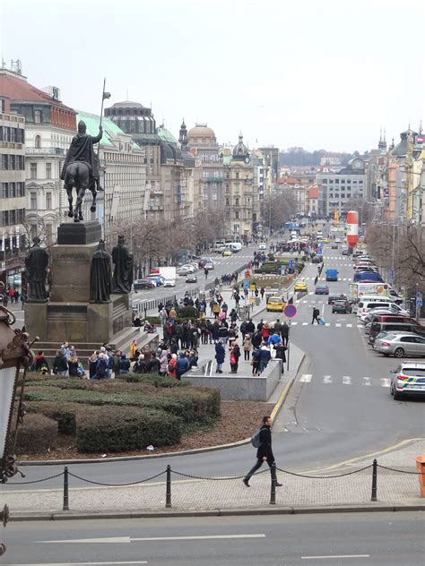 Wenceslas Square From The National Museum | Natpacker