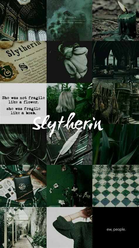 Download Green Slytherin Aesthetic Collection Wallpaper | atelier-yuwa ...