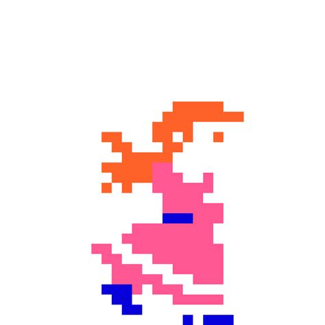 Editing lady pauline (arcade sprite) donkey kong - Free online pixel ...