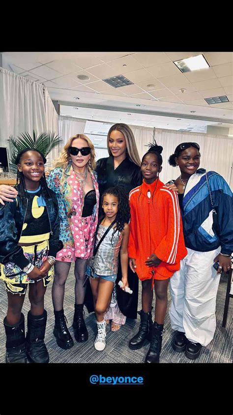 Madonna Shared a Rare Photo of Beyoncé With Daughter Rumi After Her ...