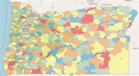 Oregon Zip Codes Map List Counties And Cities | Porn Sex Picture