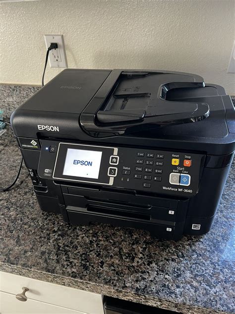 Epson WorkForce WF-3640 Inkjet All-In-One Working Condition 10343908161 ...