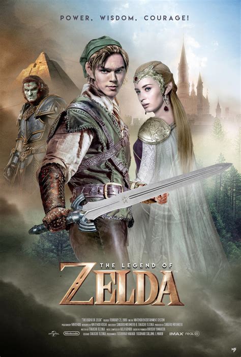 The Legend of Zelda Movie Poster by nei1b on DeviantArt